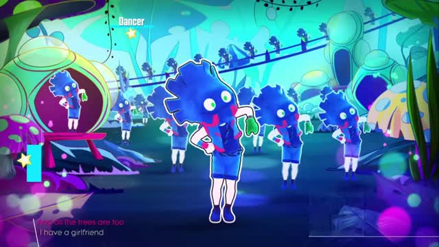 just dance 2018 im blue