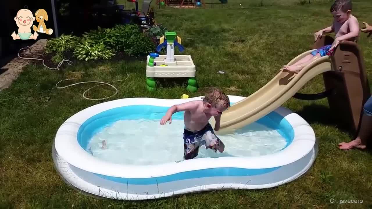 Baby water fall compilations