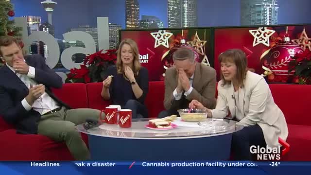 Holiday artichoke dip goes terribly wrong on-air