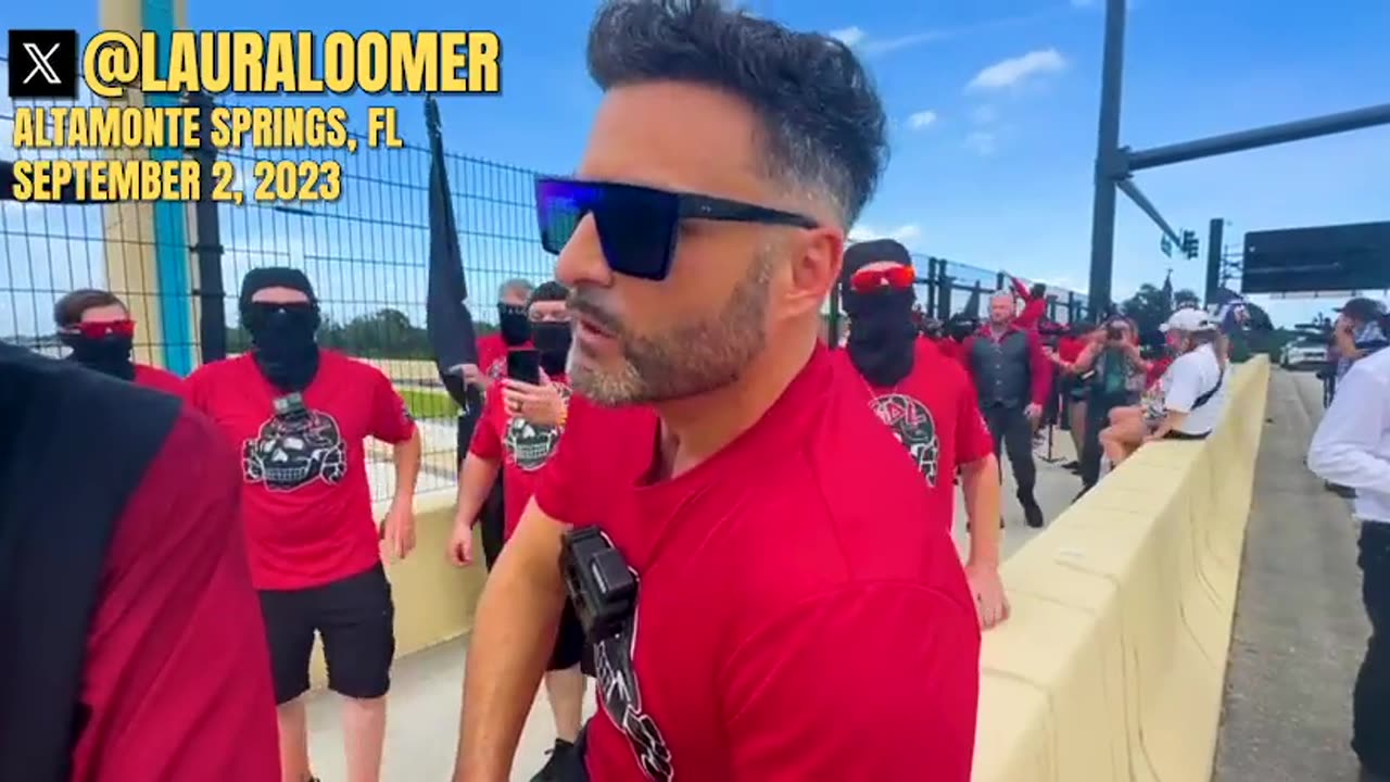 Laura Loomer meets some american nazis