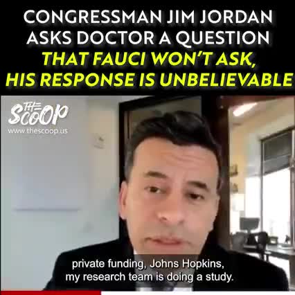 corruption in the CDC, NIH etc, 58 billion for doing nothing