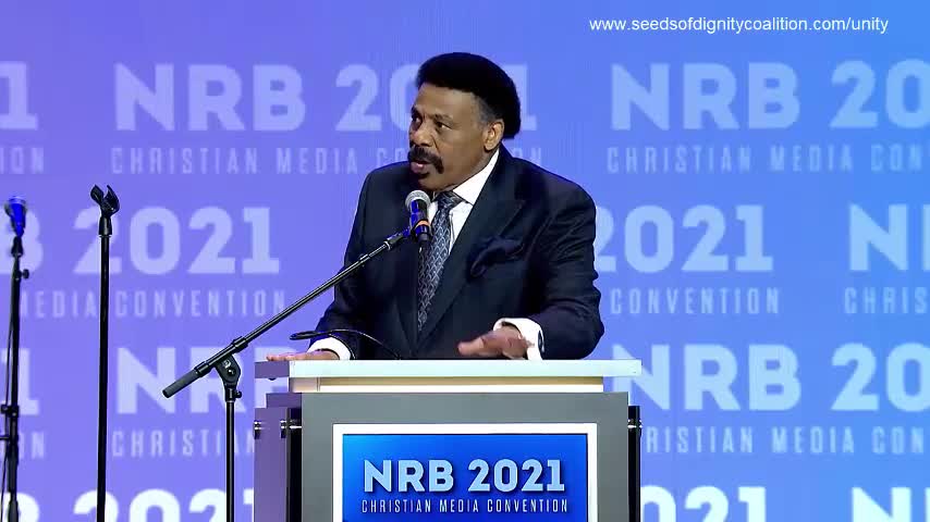 Tony Evans powerful message on race within the church