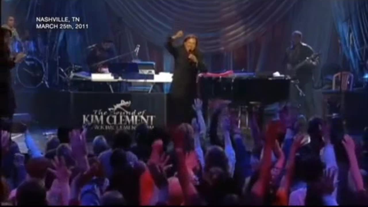 Kim Clement: Healing shall begin. A woman anointed by God.