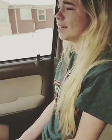 Young Woman On Anesthetics Is Afraid To Live At Arby's