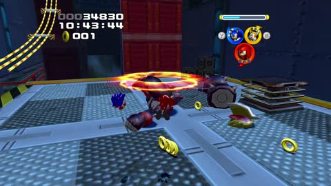 Sonic Heroes Pt.19-Destroyed Dumb Ship