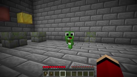 Strong JJ and Mikey Escape From Prison in Minecraft (Maizen)