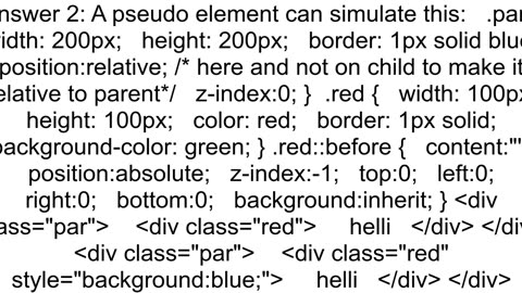 Any way to set parent backgroundcolor on the basis of child class using css