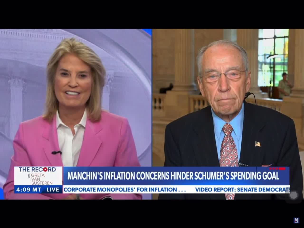 Chuck Grassley says The Democrat tax Bill what break the promise Biden made to America.