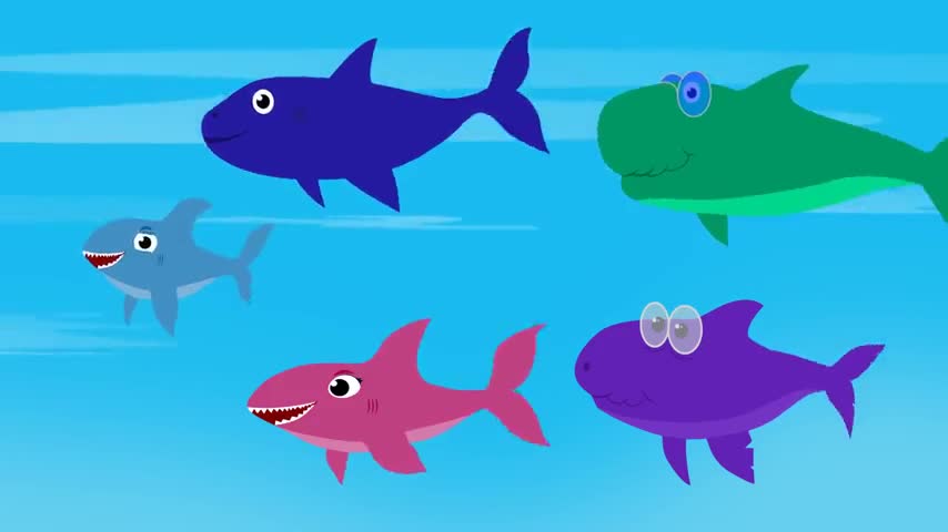 Baby Shark Song - Animal Sounds - Kids Learning Videos