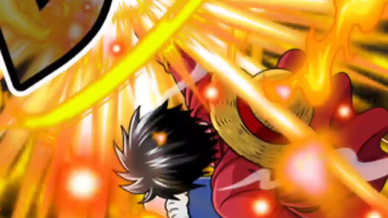 One Piece TC: Luffy(STR) Red Hawk of Liberation Animation