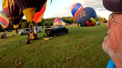Day 3 Balloon flight at the BFA South East Balloon Camp