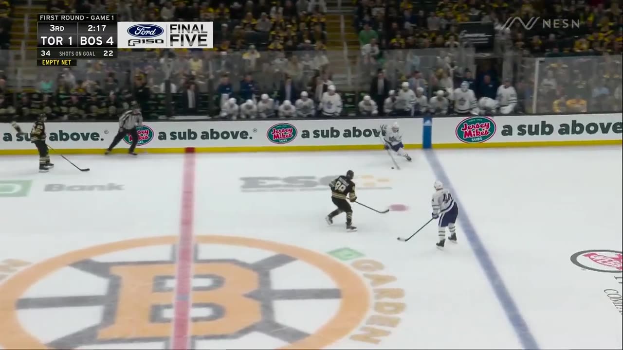 NHL Playoffs: Toronto Maple Leafs at Boston Bruins - April 20, 2024