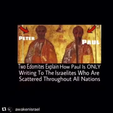 TWO EDOMITES EXPLAIN HOW PAUL IS ONLY WRITING TO THE WRITING TO THE ISRAELITES WHO ARE SCATTERED! 🕎 Romans 9;1-16 Who are Israelites; to whom pertaineth the adoption, and the glory, and the covenants, and the giving of the law, and the service of God,