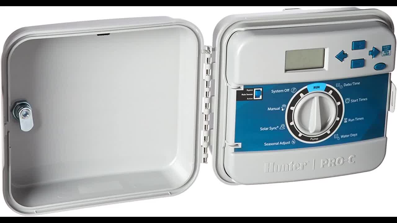 Review: Hunter Sprinkler Irrigation XC600i X-Core 6-Station Indoor Controller, Small, Gray