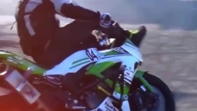 Bike riding video