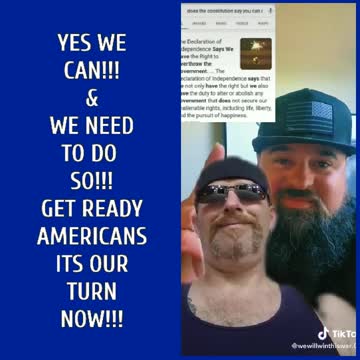 YES WE CAN! IT'S OUR TURN NOW!