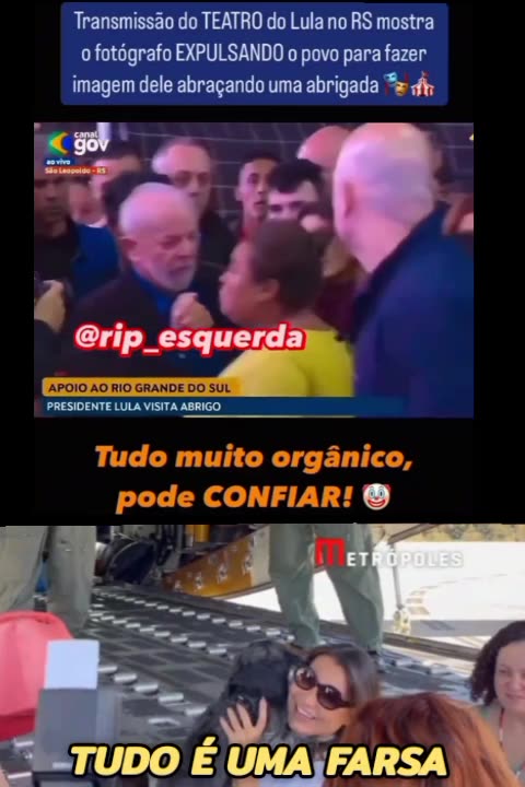 A encenação da FARSA.