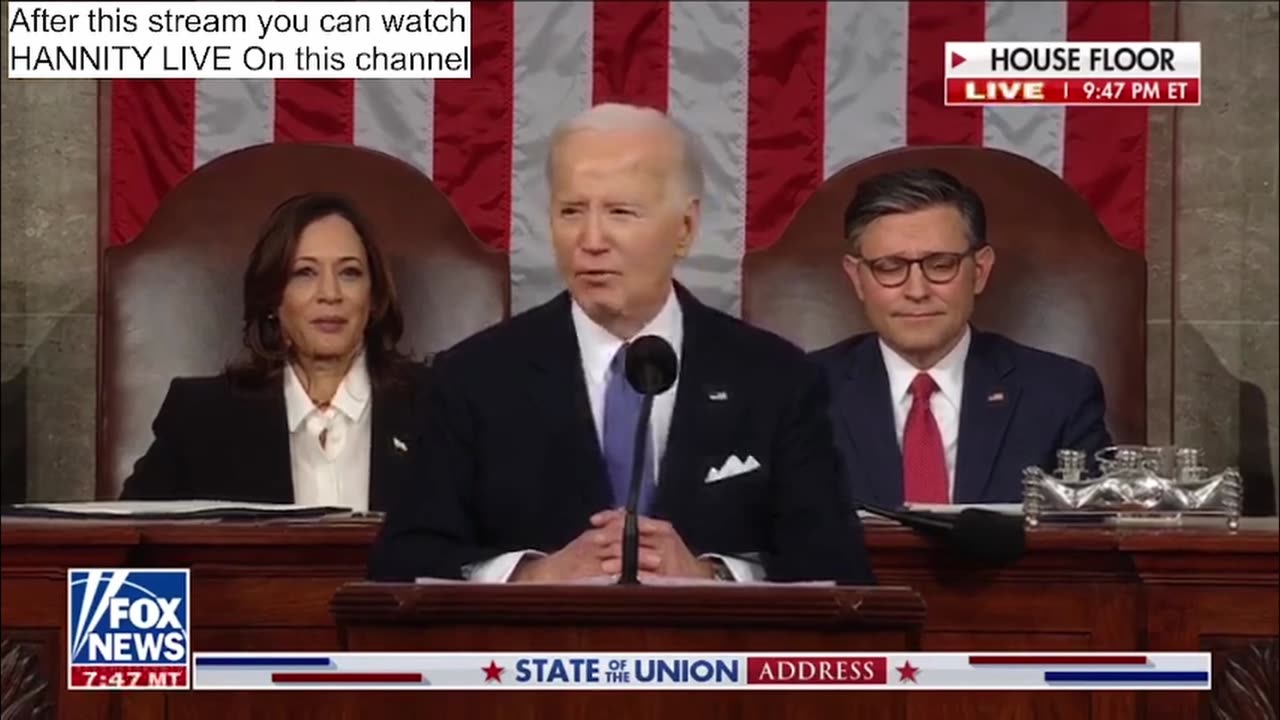 President Joe Biden delivers State of Union address