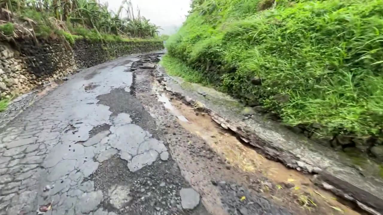 Capelas / Ponta Delgada after strong Rain, Sao Miguel Azores Portugal - 08.02.2024 #chuva