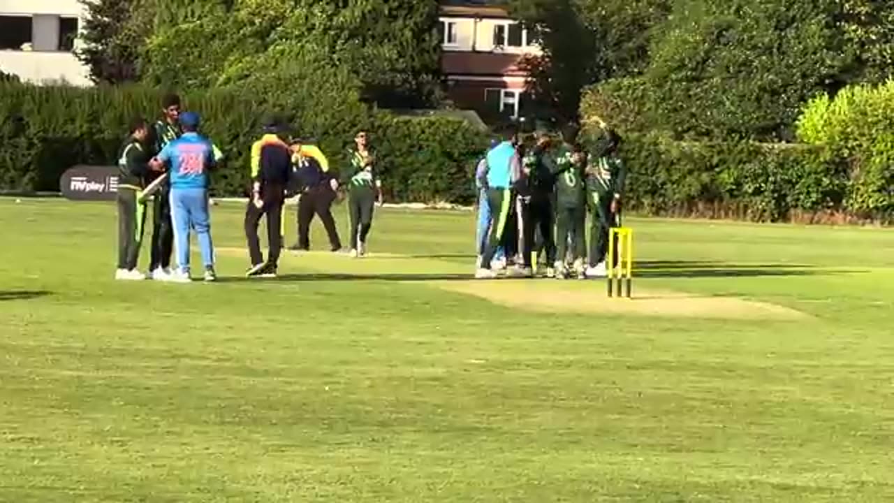 India Vs Pakistan world blind match headlines