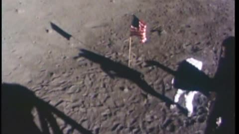 Apollo 11 "Mobility and Photography" (1969 Original Footage) #7