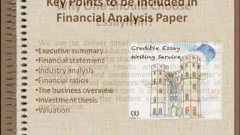 Financial Analysis Paper