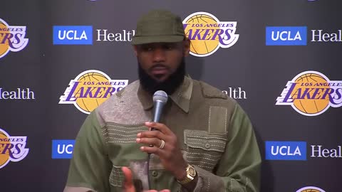 LeBron James Talks RETURN, Postgame Interview 🔥