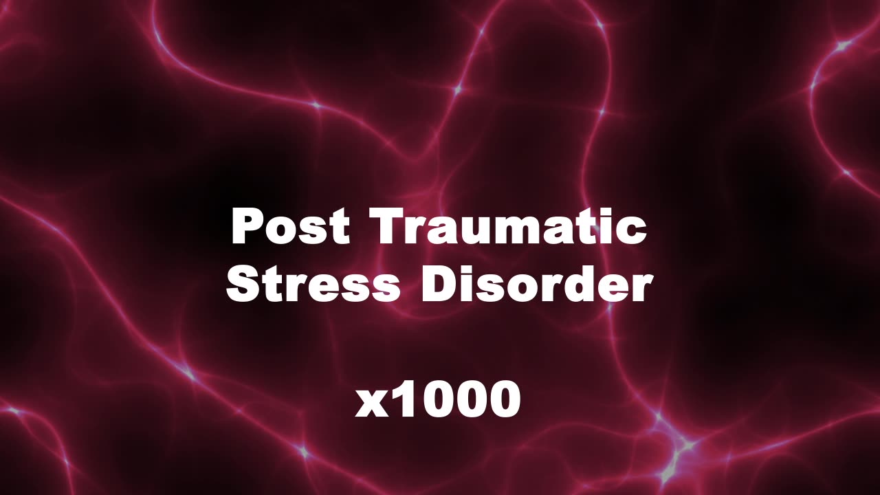 Amplified Reiki [AR] for PTSD (Post Traumatic Stress Disorder) - 1000x Stronger Energy