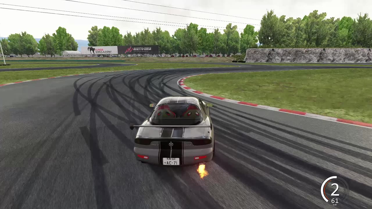 Day one of learning to drift with Xbox controller in Assetto corsa