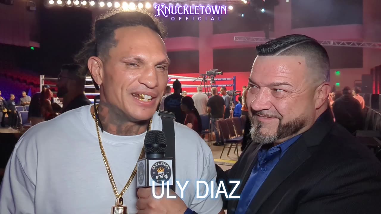 Uly Diaz talks BYB 34 at the Weigh-Ins