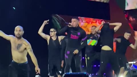 Crowd Surfing Attempt Goes Wrong