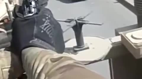 aggressive driver meets crazy soldier in afghanistan ⚠️no one was