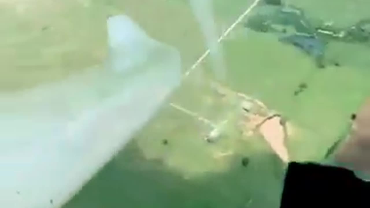A pilot flying next to a landspout tornado during its formation