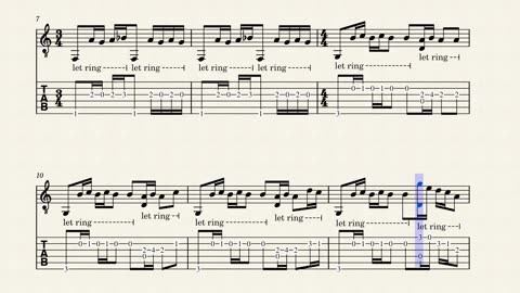 Piece for Solo Guitar #2