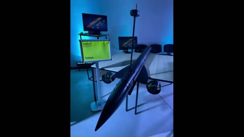 Photo of a new promising Ukrainian underwater torpedo drone "Toloka"