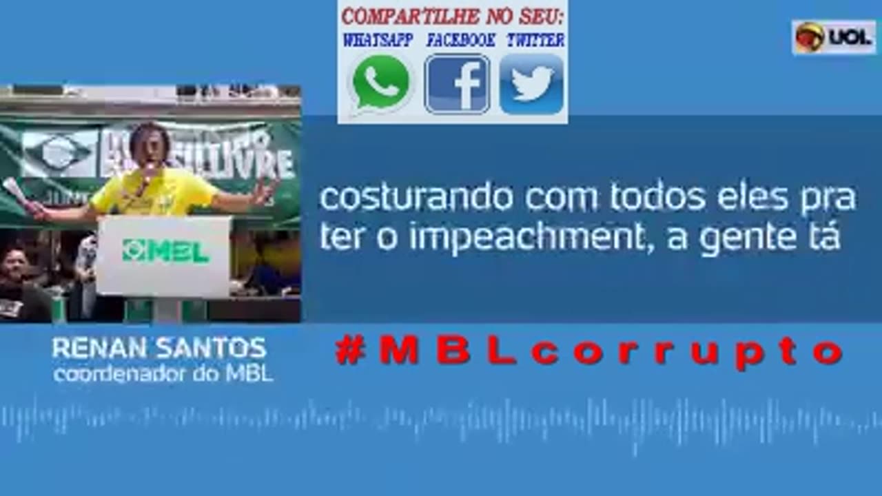 Movimento Brasil Livre (MBL) Renan Santos Admite Que O Grupo É Financiado Pelo PSDB, DEM E Pelo PMDB