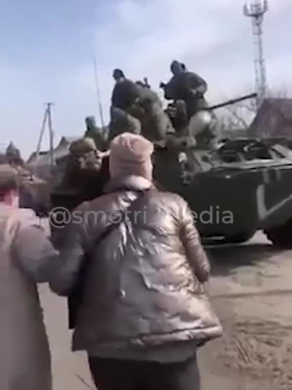 Ukraine War - Residents of the liberated territories