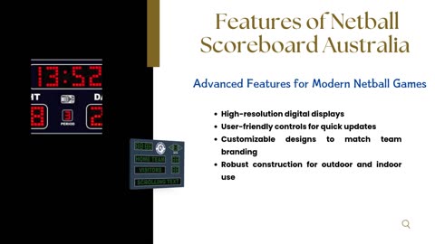 Affordable and Durable Netball Scoreboard Australia