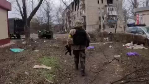 Nato/Polish soldiers in ukraine bahmut