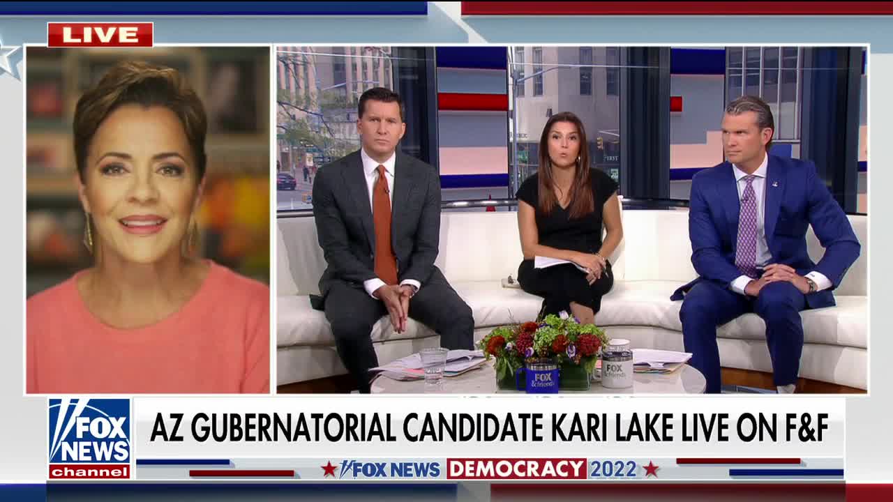 WATCH: Kari Lake's FULL interview on Fox & Friends