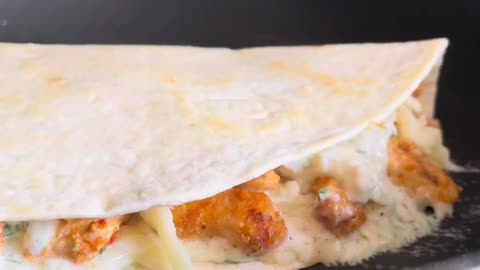 Low fat, high protein chicken quesadillas