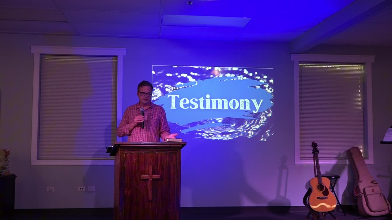 Guest Speaker (Testimony) - Phil Brooks