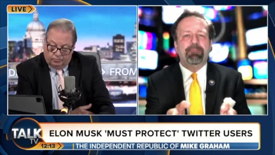 What just happened on Twitter? Sebastian Gorka on TalkTV