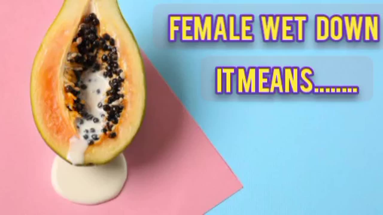 Female wet down there when you get...