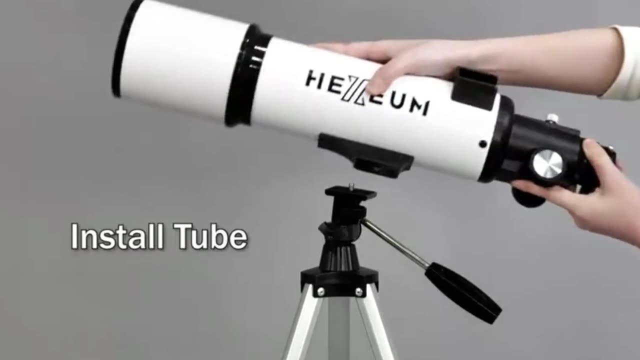 Portable Refracting Telescope 80mm Aperture 600mm