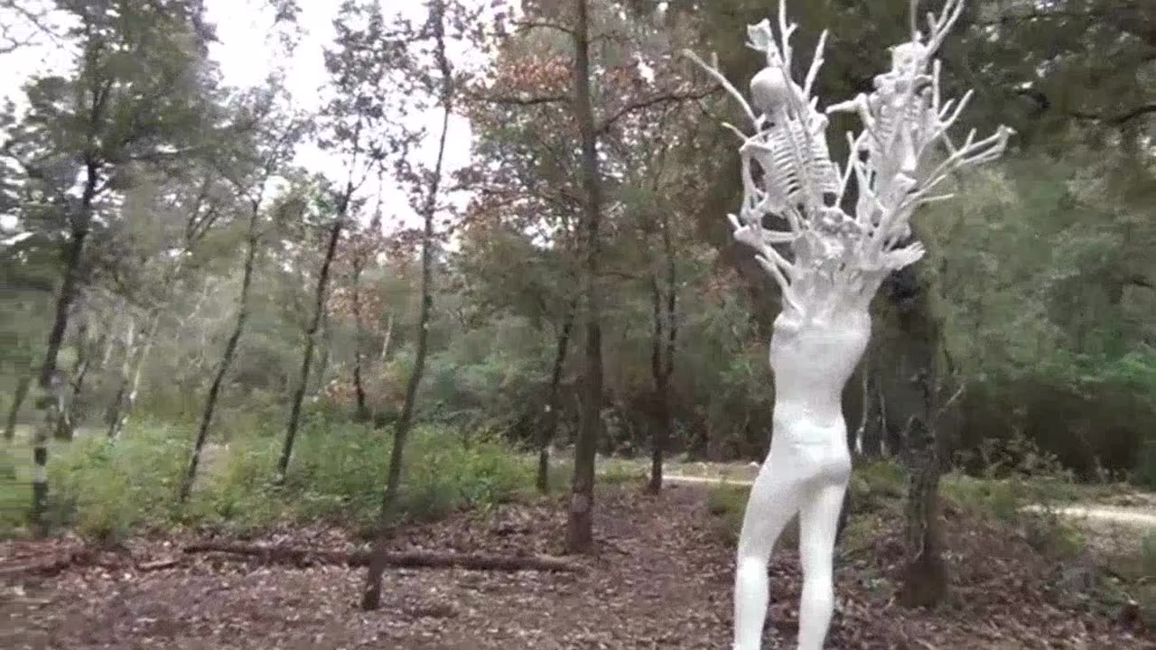 Reptilian Statues in Ancient Satanic Knights Templar Commandery With Sean HRoss - Apr 21, 2018