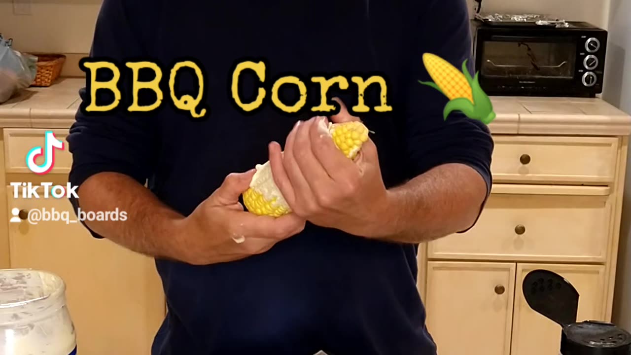 BBQ Mexican Style Corn with a Twist