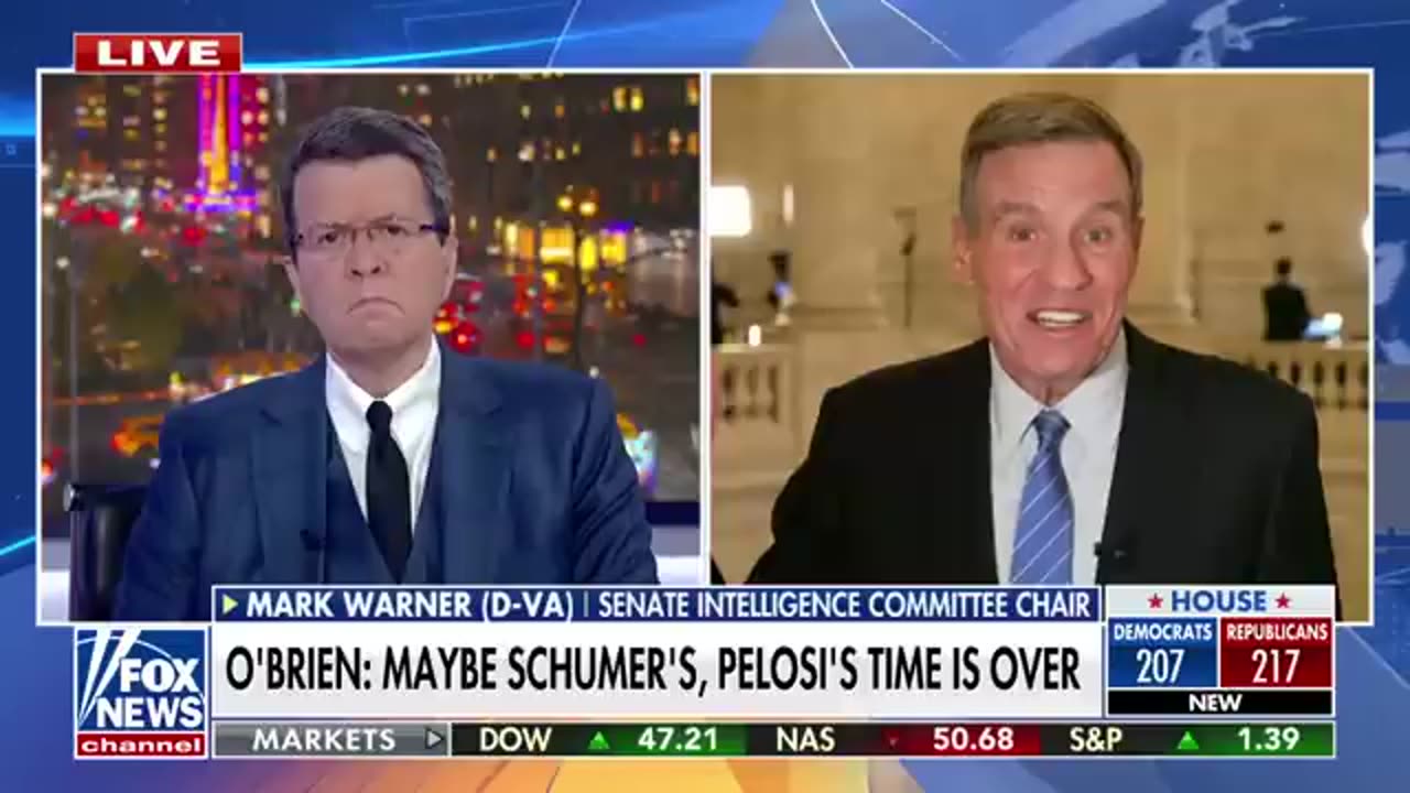 Sen. Mark Warner says America's problems can't be fixed with the 'snap of a wrist'