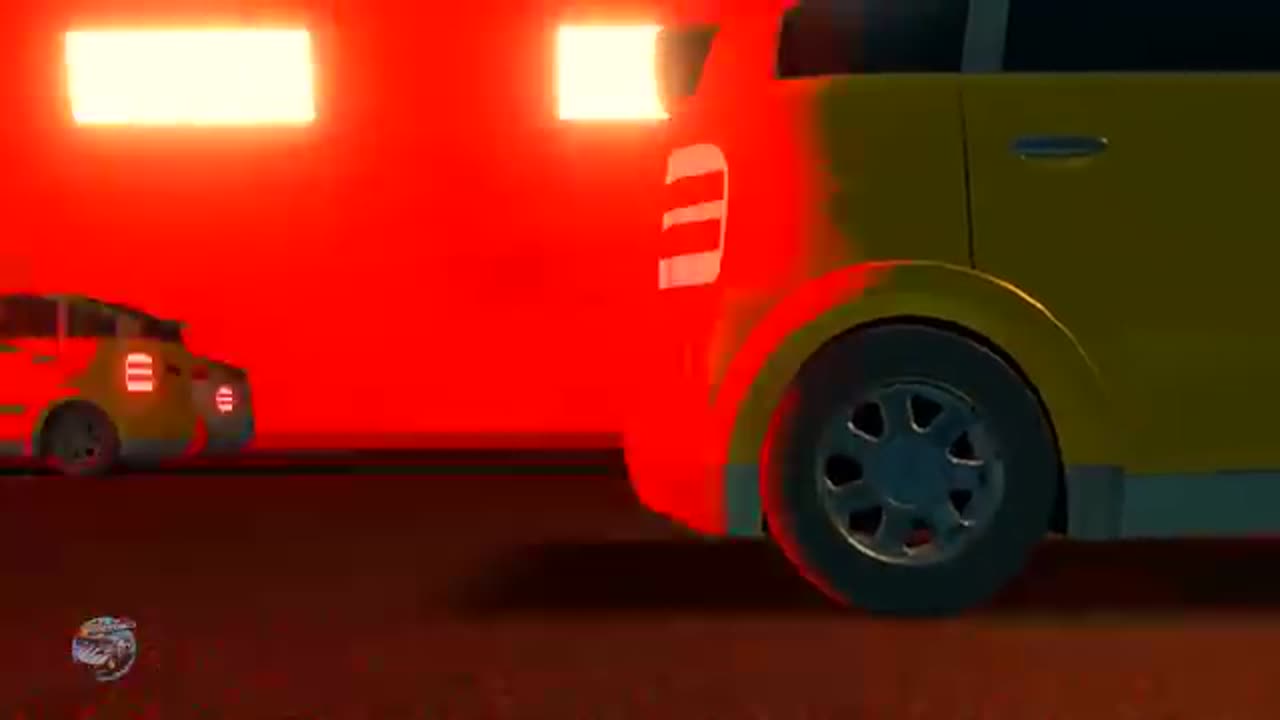 Wheels On The Bus - Street Vehicles Nursery Rhyme for Kids by Speedies