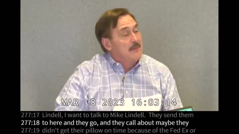 Mike Lindell GOES OFF in a deposition on lawyer who called MyPillows 'lumpy'